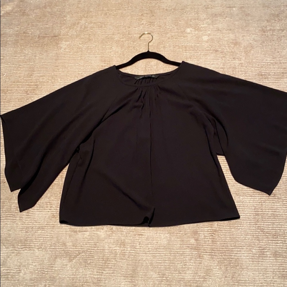 Zara black top size s